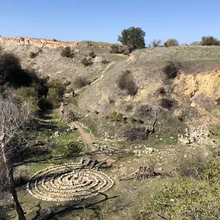 Labyrinth - find it on Ohlone/Ygancio Canal Link trail way up the back, look down. 3/13/21