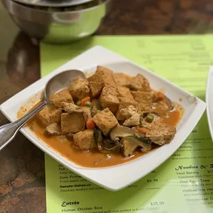 Basil Tofu / Not enough Basil