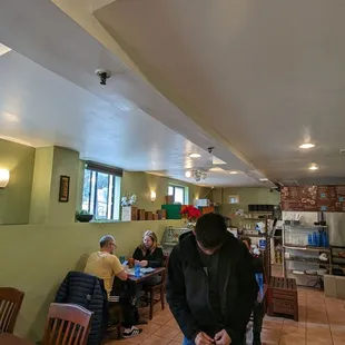 Inside from entrance