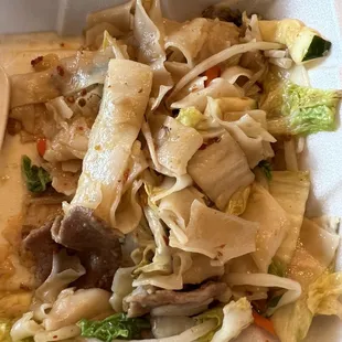 Beef pad Thai