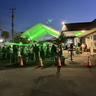 Super Bowl at the limelight. The eagles nest!