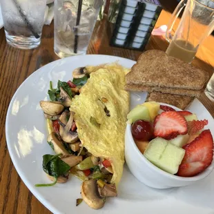 Veggie omelet