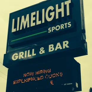 Sign showing they need help. And they are not lying.