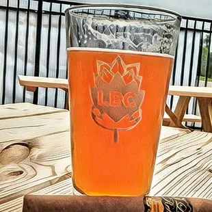 Brett the IPA &amp; a smoke on the patio