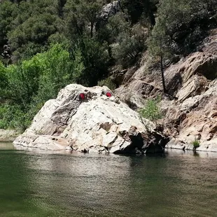 Crock rock swimming hole