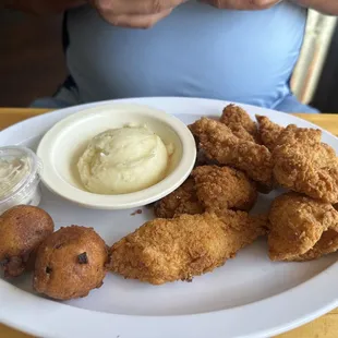Catfish special -- really delicious and appreciated that it wasn't a cornmeal batter
