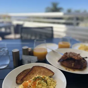 Salmon scramble