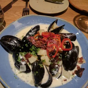 Smoked Mussel Chowder