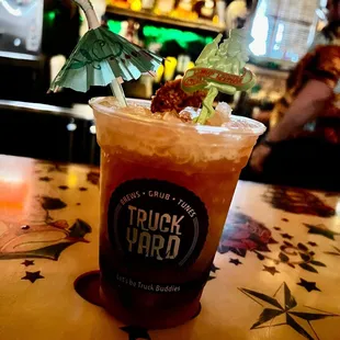 Honestly didn't care for the Rum Swizzle. But happy I got a new swizzle stick for my collection.