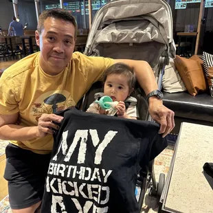 Free shirt for your birthday!