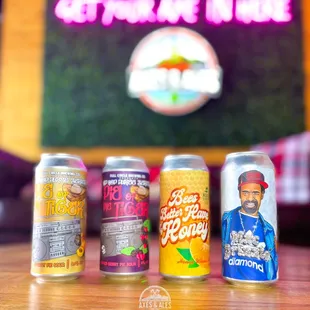 We always have an amazing selection of craft beer.