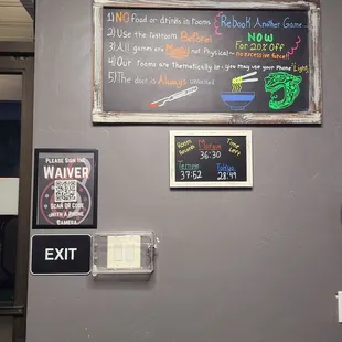 Rules, leaderboard, waiver QR code, and rebooking discount - 10/2023