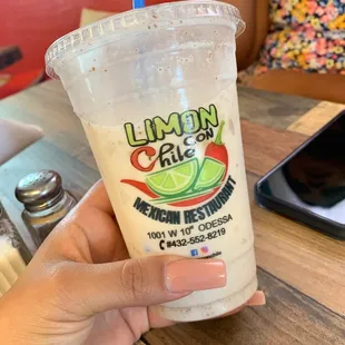 Agua de Horchata Auténtica!