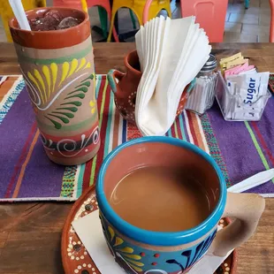 Cafe de Olla was AMAZING