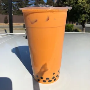 Thai Hazelnut Milk Tea