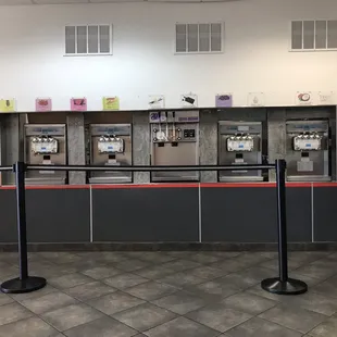 Froyo self serve station
