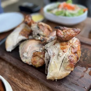 The Chicken was impeccable.