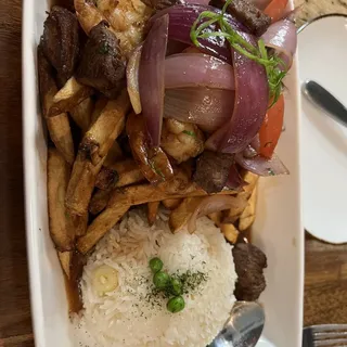 Mar y tierra (surf turf)