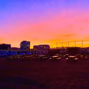 Sunset at Spark Social SF