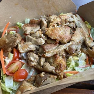 Chop Salad with Grilled Chicken