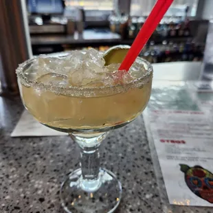 Tasty margarita.