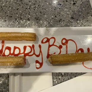 Churro Dessert