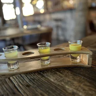 Limoncello flight