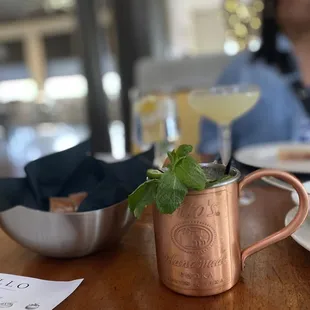 a woman sitting at a table
