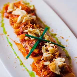 Paccheri granchio