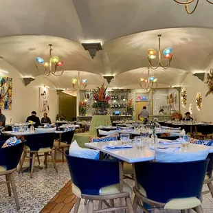 The charming interior