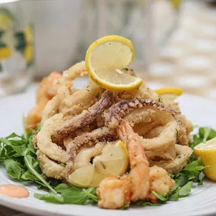 Fried calamari