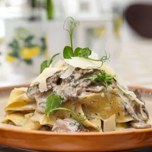 Pappardelle mushroom