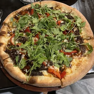 braised short rib pizza