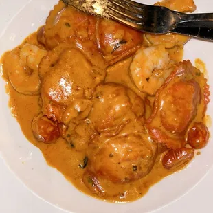 Lobster ravioli