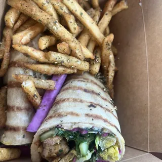 Side Crispy Zaatar Fries