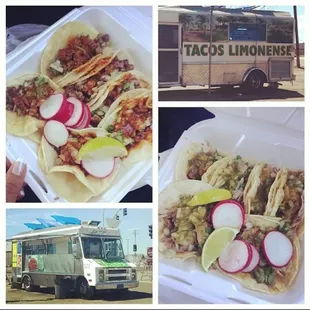 Asada &amp; carnitas tacos