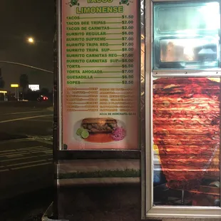 Menu.