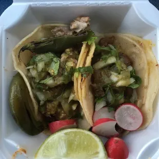 Tripas Tacos