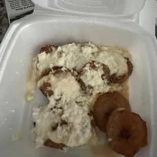 Plantanos with cheese