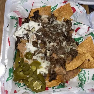 food, nachos