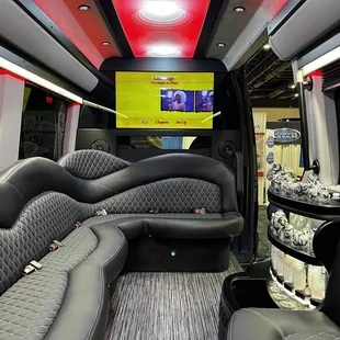 New Mercedes Sprinter Limo Interior 3