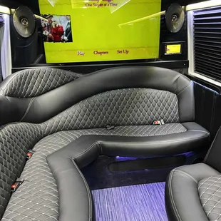 New Mercedes Sprinter Limo Interior 2