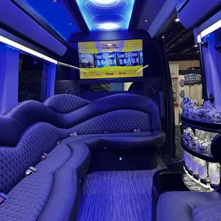 New Mercedes Sprinter Limo Interior 4