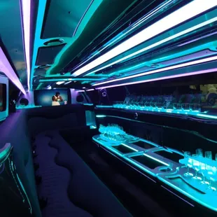 14 Passenger Chrysler interior