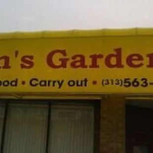 the front of the restaurant