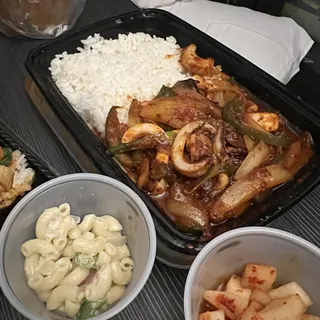 Spicy Squid over Rice ( )