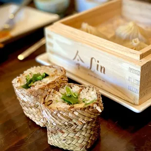 Sticky rice baskets. Photo by Oanh McClure.