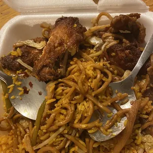 Almost 30$ and everything tasted like shit and chicken wings old and black don't order here ITS NOT WORTH IT.