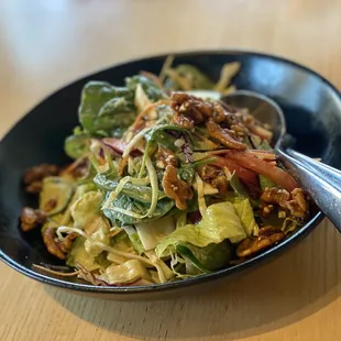 a bowl of salad