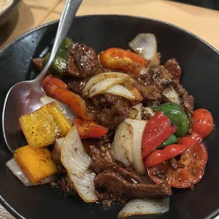 Bell pepper beef